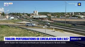 Toulon: perturbations de circulation sur l'A57