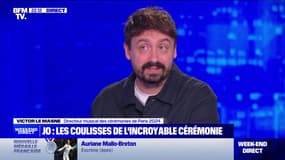 Aya Nakamura et la Garde républicaine: "Je suis assez fier d'être allé au bout", se félicite Victor Le Masne, directeur musical des cérémonies des JO de Paris 2024