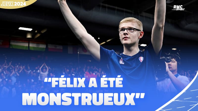 JO 2024 / Tennis de table : "Félix a été monstrueux" félicite Nathanaël Molin, coach des frères Lebrun