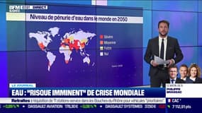 Eau: "risque imminent" de crise mondiale