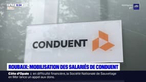 À Roubaix, les salariés de Conduent se mobilisent contre la fermeture du site