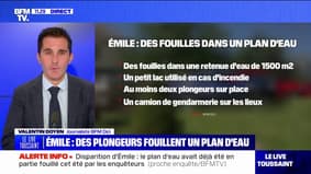 Disparition d’Émile: un plan d’eau du Vernet est actuellement fouillé par des plongeurs (info BFM DICI)