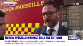 Immeubles effondrés à Marseille: "autour de 200 personnes évacuées"