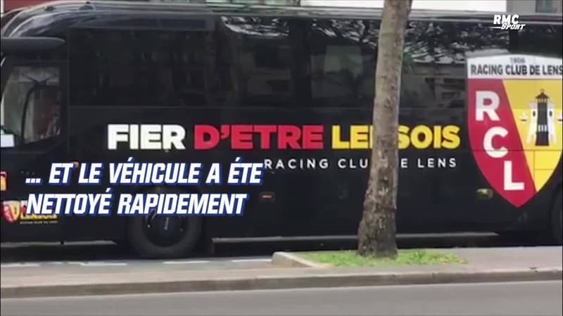 PSG - Lens : Le bus lensois tagué cette nuit, sécurité renforcée