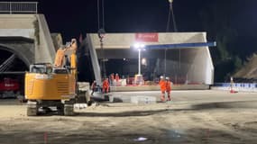 Le périphérique Laurent Bonnevay est en travaux pour l'arrivée du tramway T10. (Illustration)