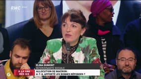 #Macron20H - "Je pose mon gilet jaune en signe de trêve !" @ElinaDumont #GGRMC