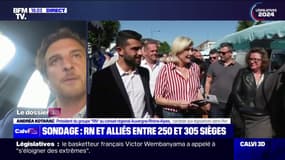 Andréa Kotarac (RN): "Derrière Jordan Bardella, on aura un gouvernement d'union nationale qui va changer la vie des Français au quotidien"
