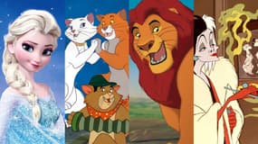 La Reine des Neiges, Les Aristochats, Le Roi Lion, Les 101 Dalmatiens ont marqué tout une génération d'enfants