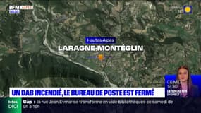 Hautes-Alpes: un distributeur à billets incendié à Laragne-Montéglin