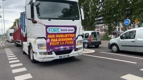 Les forains ont ralenti la circulation sur la M5 dans le sens Paris-Strasbourg ce lundi 17 juin à partir de 8h.