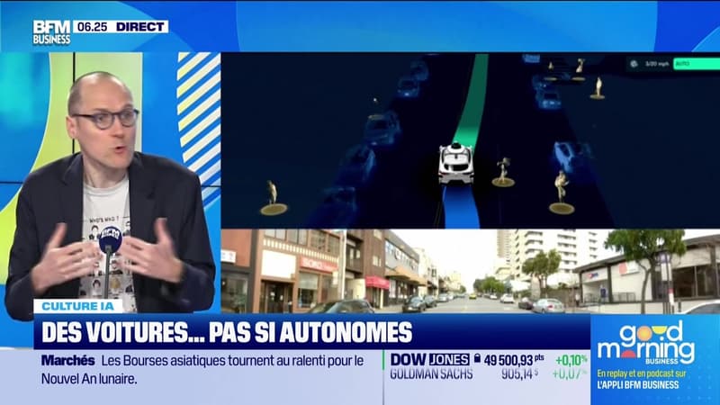 Culture IA : Des voitures... pas si autonomes, par Anthony Morel - 17/02