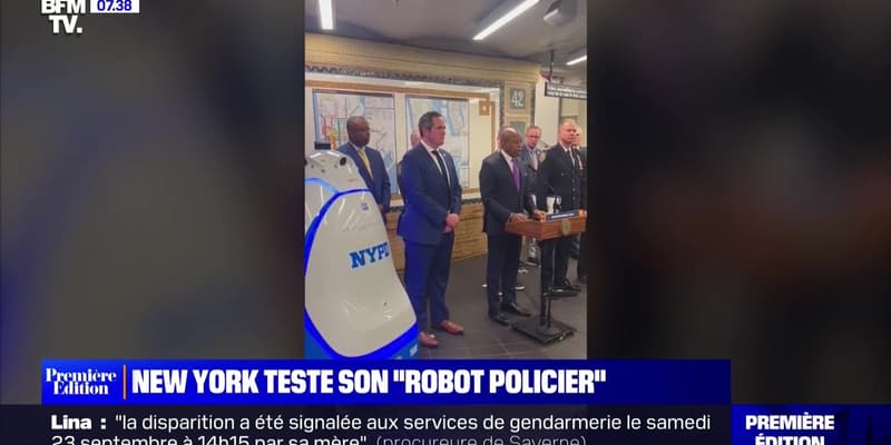 L'image du jour : New York teste son "robot policier" - 27/09