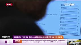 Crédits, prix du gaz... les changements du 1er juin