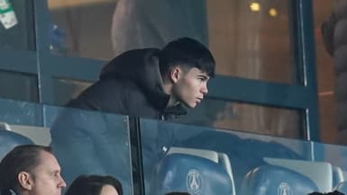 Dro Fernandez durant le match de Ligue des Champions entre le PSG et Newcastle (1-1) au Parc des Princes le 28 janvier 2026