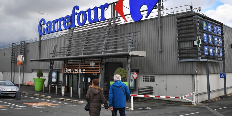 Un supermarché Carrefour