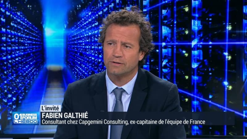 Fabien Galthié, ancien capitaine de l'équipe de France de rugby, consultant chez Capgemini Consulting