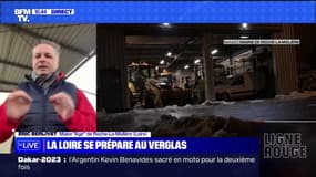 Dans le département de la Loire, ce maire explique comment il se prépare à affronter le verglas