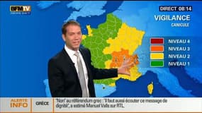 La météo pour ce mardi 7 juillet 2015