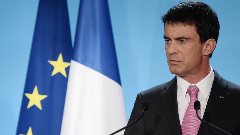 Le Premier ministre Manuel Valls