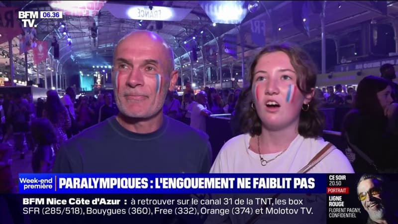 Jeux paralympiques: l'ambiance toujours au rendez-vous