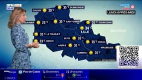 Météo Nord-Pas-de-Calais: un lundi très ensoleillé, jusqu'à 30°C à Calais et 35°C à Dunkerque