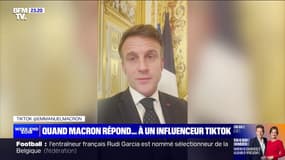 Quand Macron répond... à un influenceur TikTok - 24/01