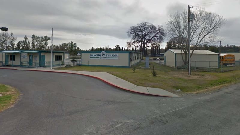L'école Rancho Tehama située à Corning, en Californie.