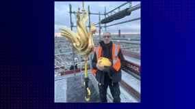 Azzedine Hedna, échafaudeur sur le chantier de Notre-Dame, est mort en novembre 2024.