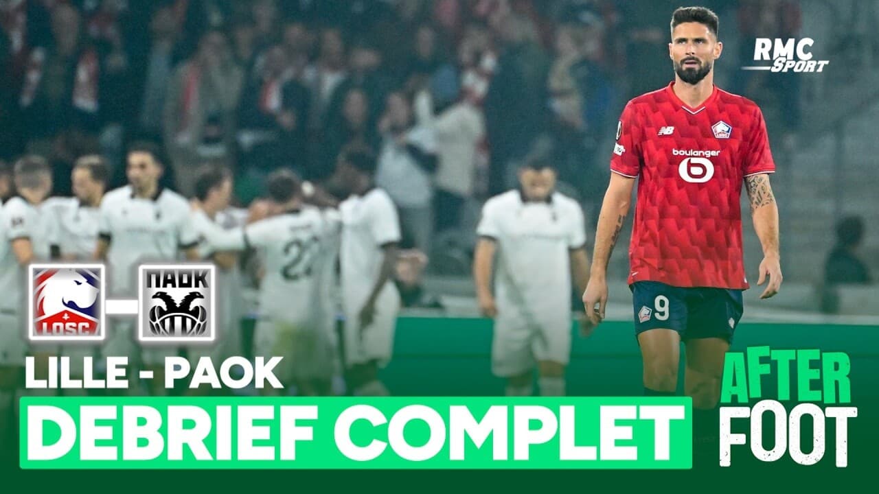 Lille 3-4 PAOK : Le losc dominé au terme d'un match complètement fou ...