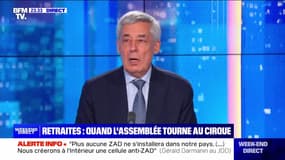 Henri Guaino : "Quand un gouvernement a trois quarts des Français contre lui sur un projet, la meilleure chose qu'il a à faire, c'est de reculer" - 01/04