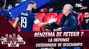 Équipe de France : Un retour de Benzema ? "Je vous laisse en parler" lâche Deschamps