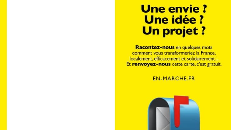 La carte de voeux. 