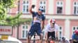 Paul Magnier lors de sa victoire sur la 4e étape du Tour de Pologne, le 7 août 2025