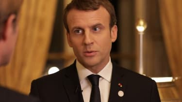 Emmanuel Macron, le 17 décembre