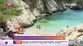 Marseille : des quotas de vacanciers pour protéger les calanques