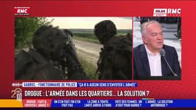 Envoyer l'armée dans les quartiers : "Ce n'est pas son rôle", pointe du doigt Gabriel, fonctionnaire de police