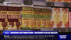 Face à la flambée des prix, les Français se tournent de plus en plus vers les marques de distributeurs 