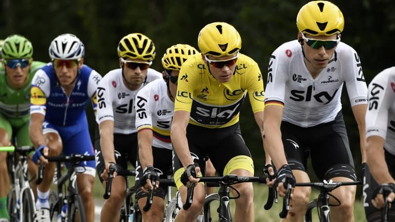 Chris Froome et les Sky contrôlent la course