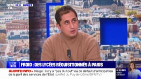 Lycée réquisitionné contre le froid: "120 personnes sont hébergées dans cet établissement" de Paris affirme Samir Baroualia (association France Horizon)