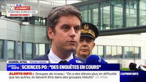 Sciences Po Paris: "Ça ne peut pas être un lieu où on accepte que les principes républicains soient foulés au pied" affirme le Premier ministre Gabriel Attal