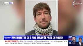 Fillette enlevée en Seine-Maritime: la photo du compagnon de la mère de la petite Célya, soupçonné de l'avoir kidnappée