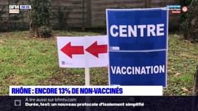Rhône: encore 13% de non-vaccinés