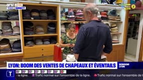 Lyon : Boom des ventes de chapeaux et éventails