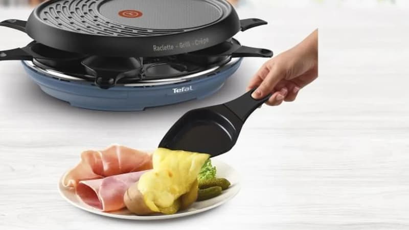 Cet appareil à raclette profite d'un prix minuscule pour les fêtes de fin d'année