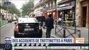 Les accidents de trottinette en recrudescence à Paris