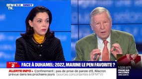 Face à Duhamel: Marine Le Pen favorite pour 2022 ? - 25/01