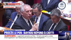 Marine Le Pen inéligible: François Bayrou assure que notre démocratie "n'est pas mise à mal par notre autorité judiciaire"