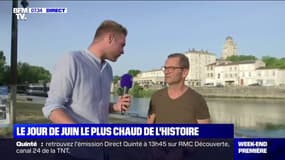 Canicule: en Charente-Maritime, une nuit étouffante pour les habitants, jusqu'à 42°C attendus ce samedi