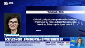 Culture Bourse : "Cela fait quelques jours que des valeurs comme Rheinmetall ou Thales subissent des prises de bénéfices. Est-ce trop tard pour investir ?", par Aude Kersulec - 24/04