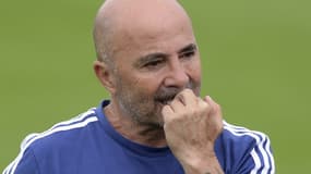 Jorge Sampaoli avec l'Argentine en 2018